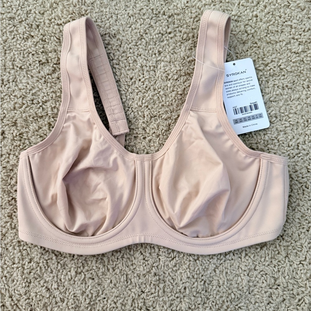 SYROKAN Women's Blush Bra